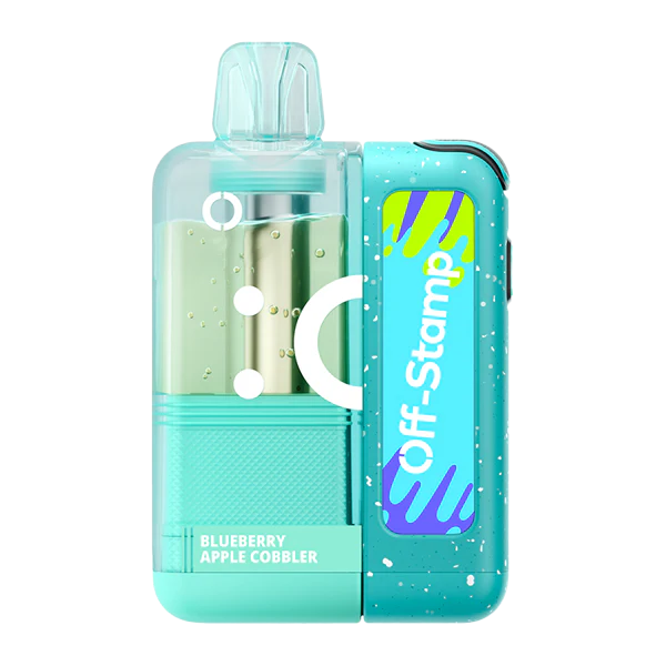 Blueberry Apple Cobbler Disposable Vape - Off Stamp X Cube Crystal 35K Kit